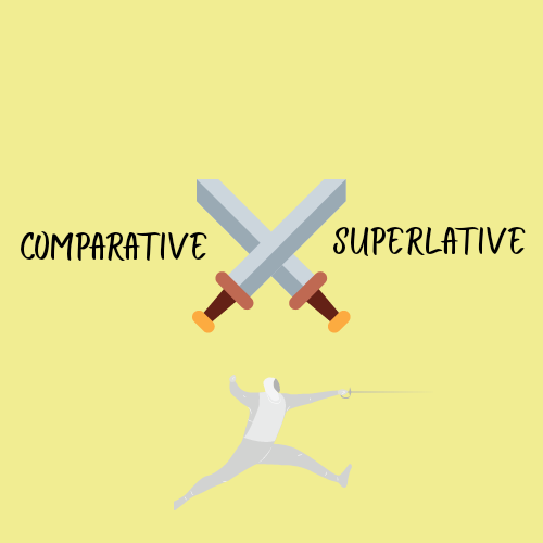 Flash Cards Comparative & Superlative